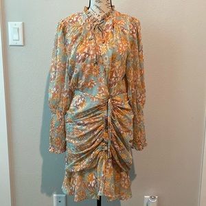 Assymetrical Floral dress